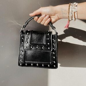 "Like New" Zara Studded Mini Crossbody Bag